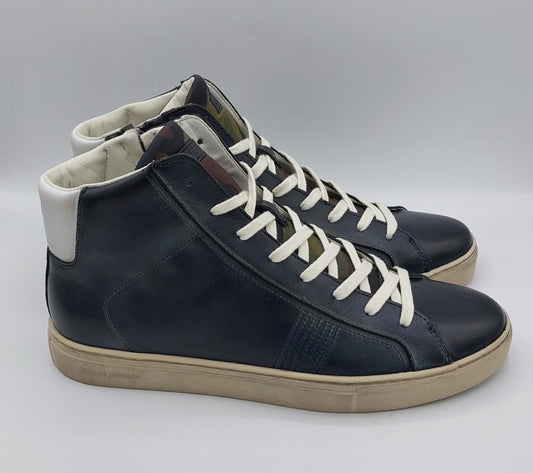 Crime Sneakers alta uomo blu