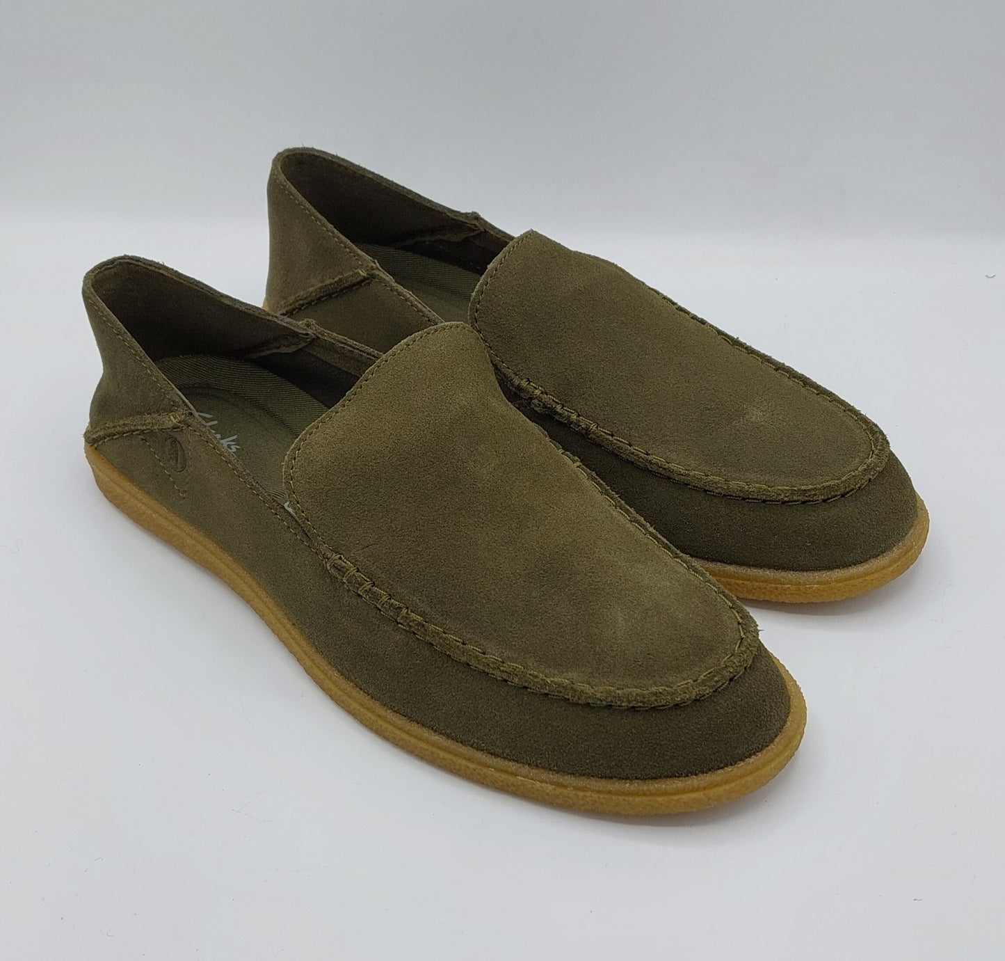 Clarks mocassino uomo verde