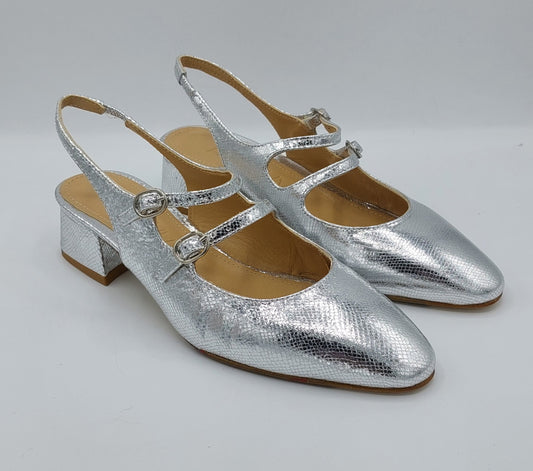 Anima scarpa argento