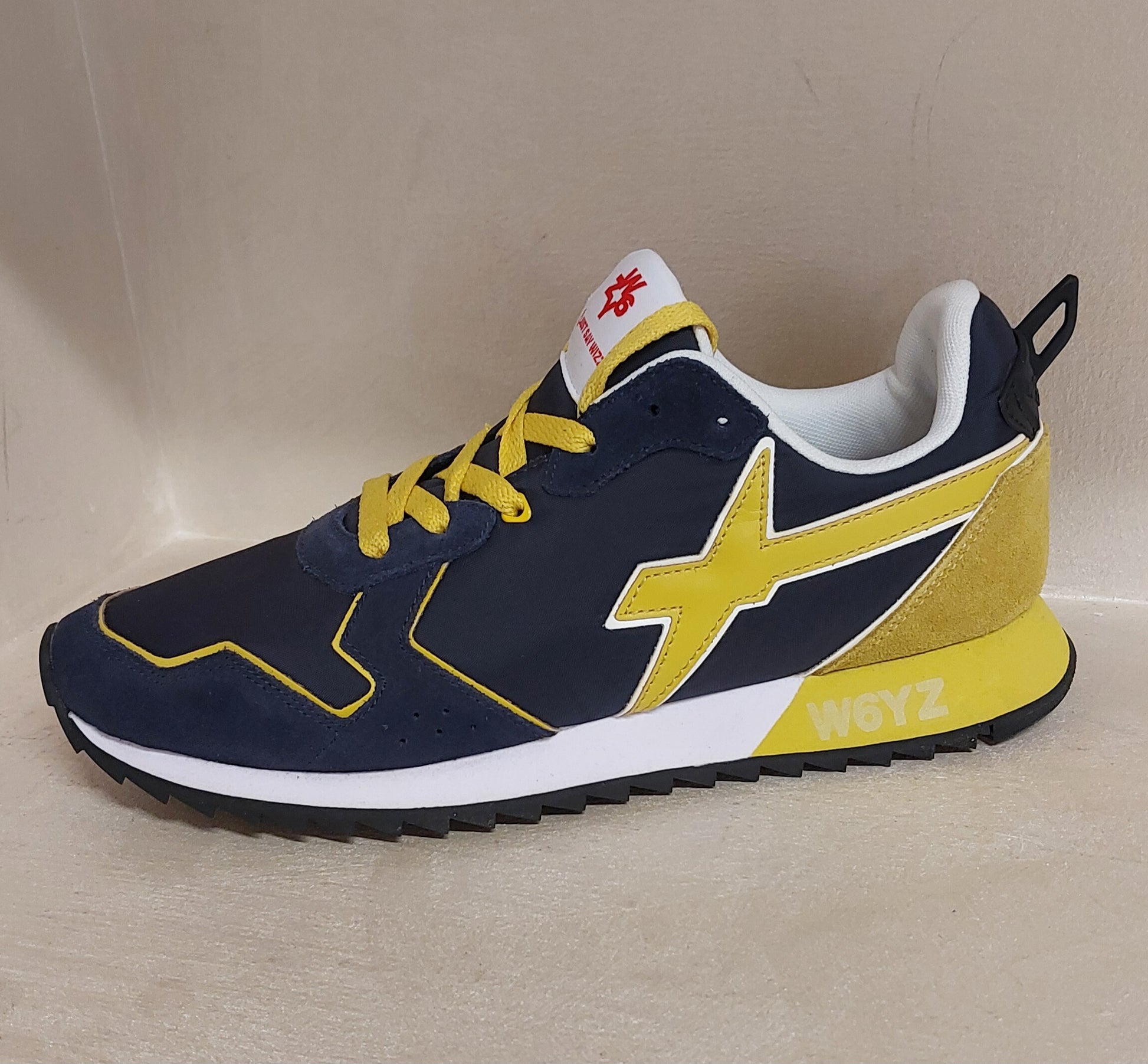 Wizz sneakers uomo blu e gialla