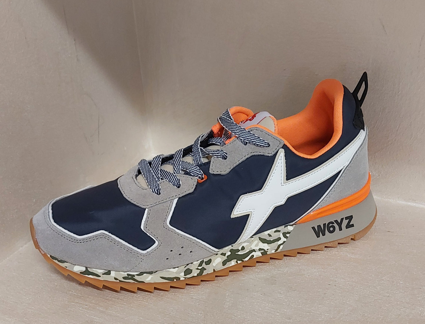 Wizz sneakers uomo blu e grigia