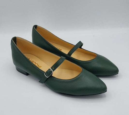 Valecchi calzature ballerina verde