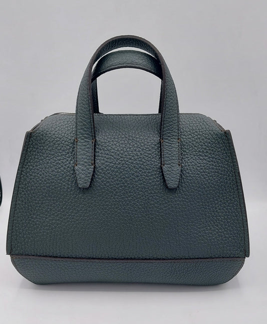 Hags borsa in pelle verde