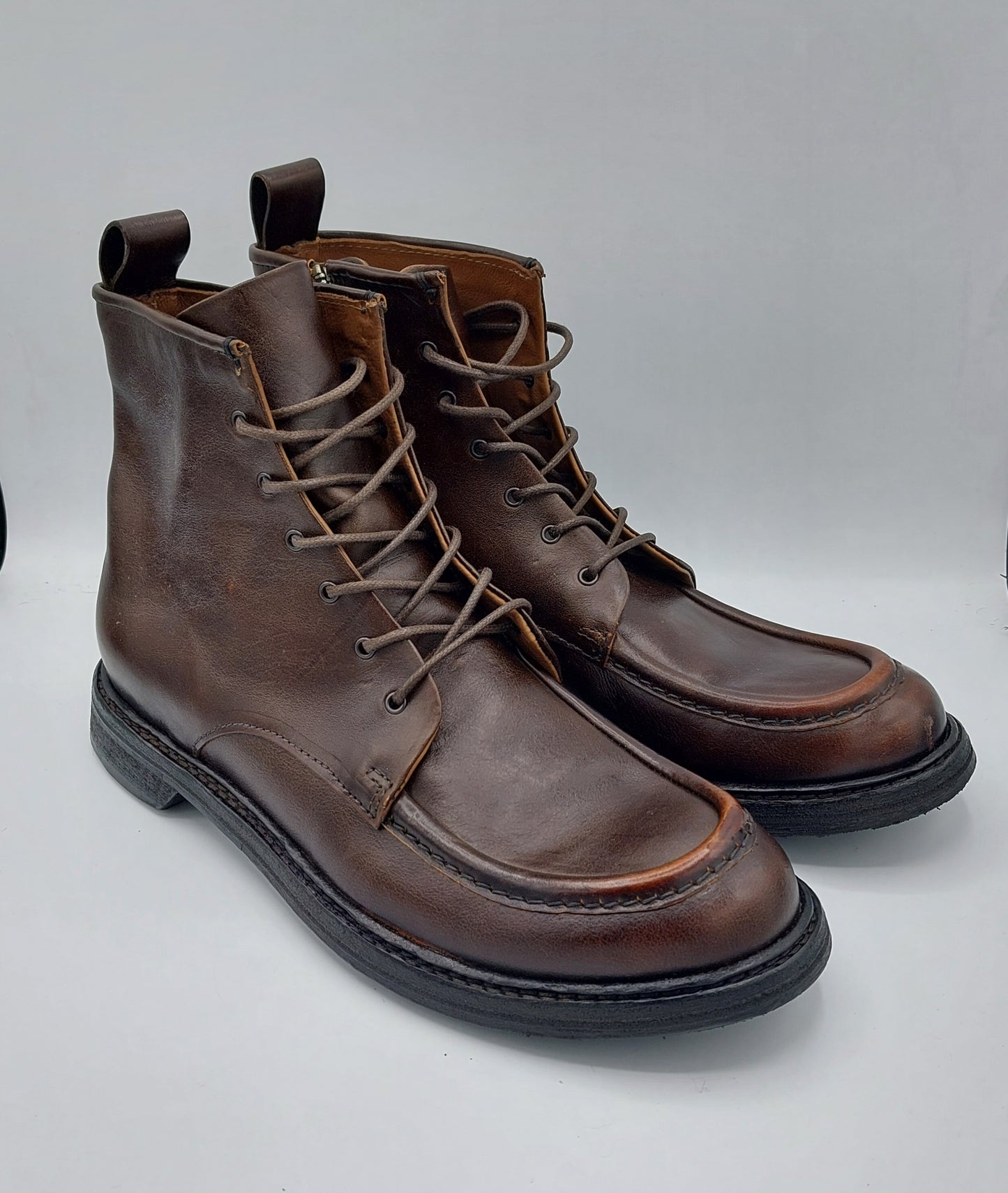 A.S.98 uomo paraboot alto color bruciato