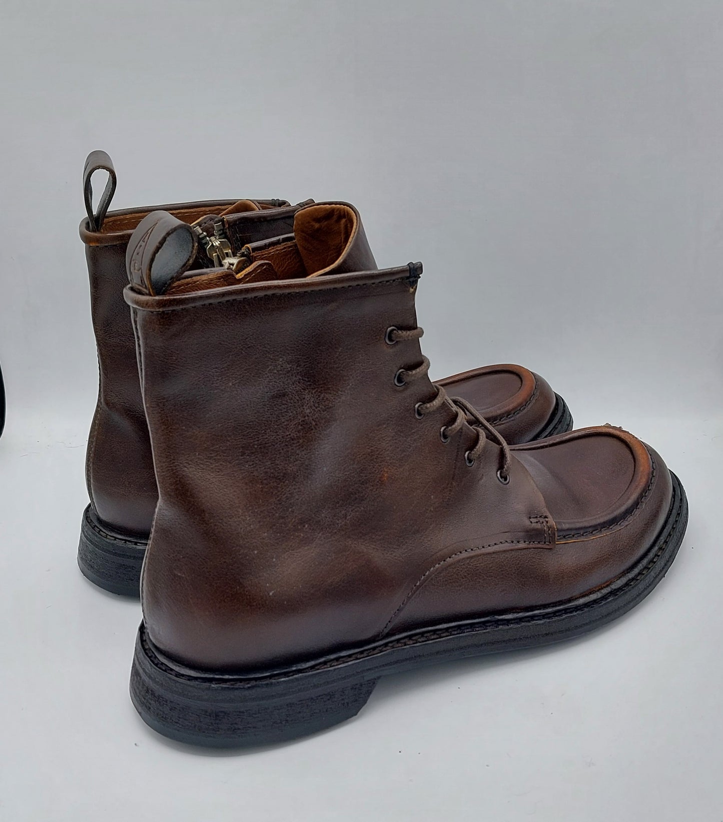 A.S.98 uomo paraboot alto color bruciato