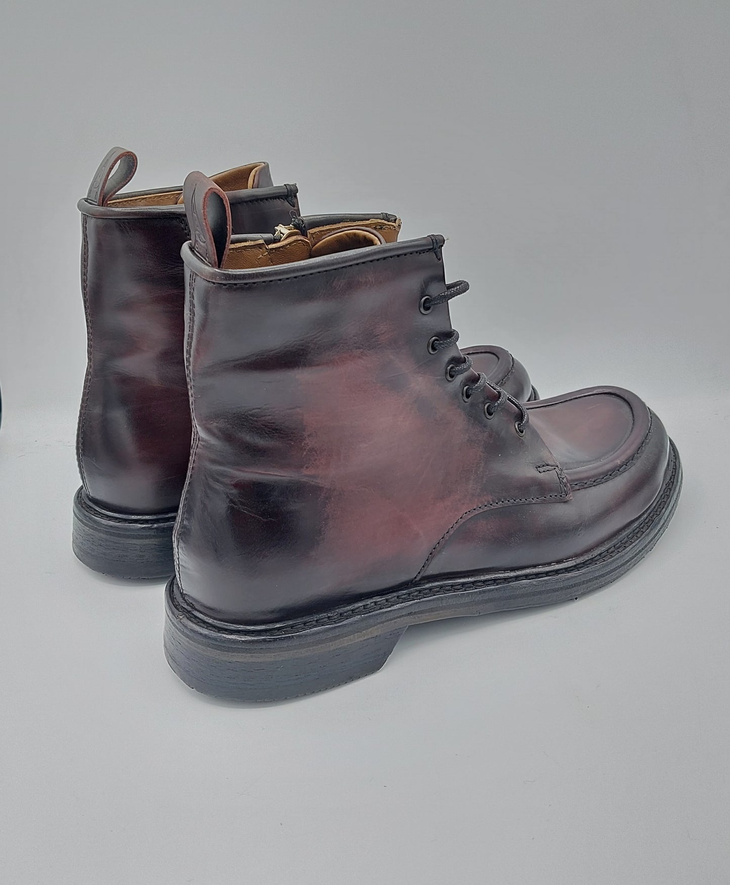 A.S.98 uomo paraboot alto color amaranto