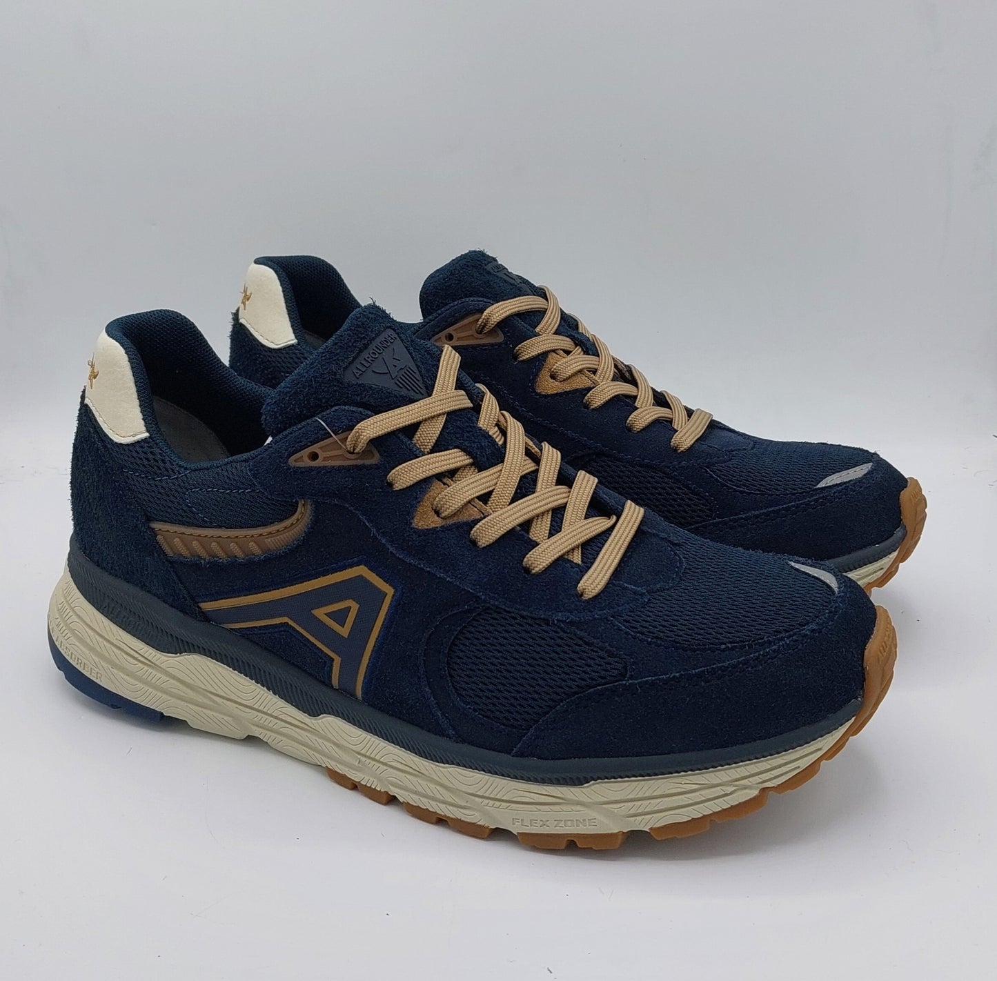 Allrounder by mephisto scarpa uomo runner blu