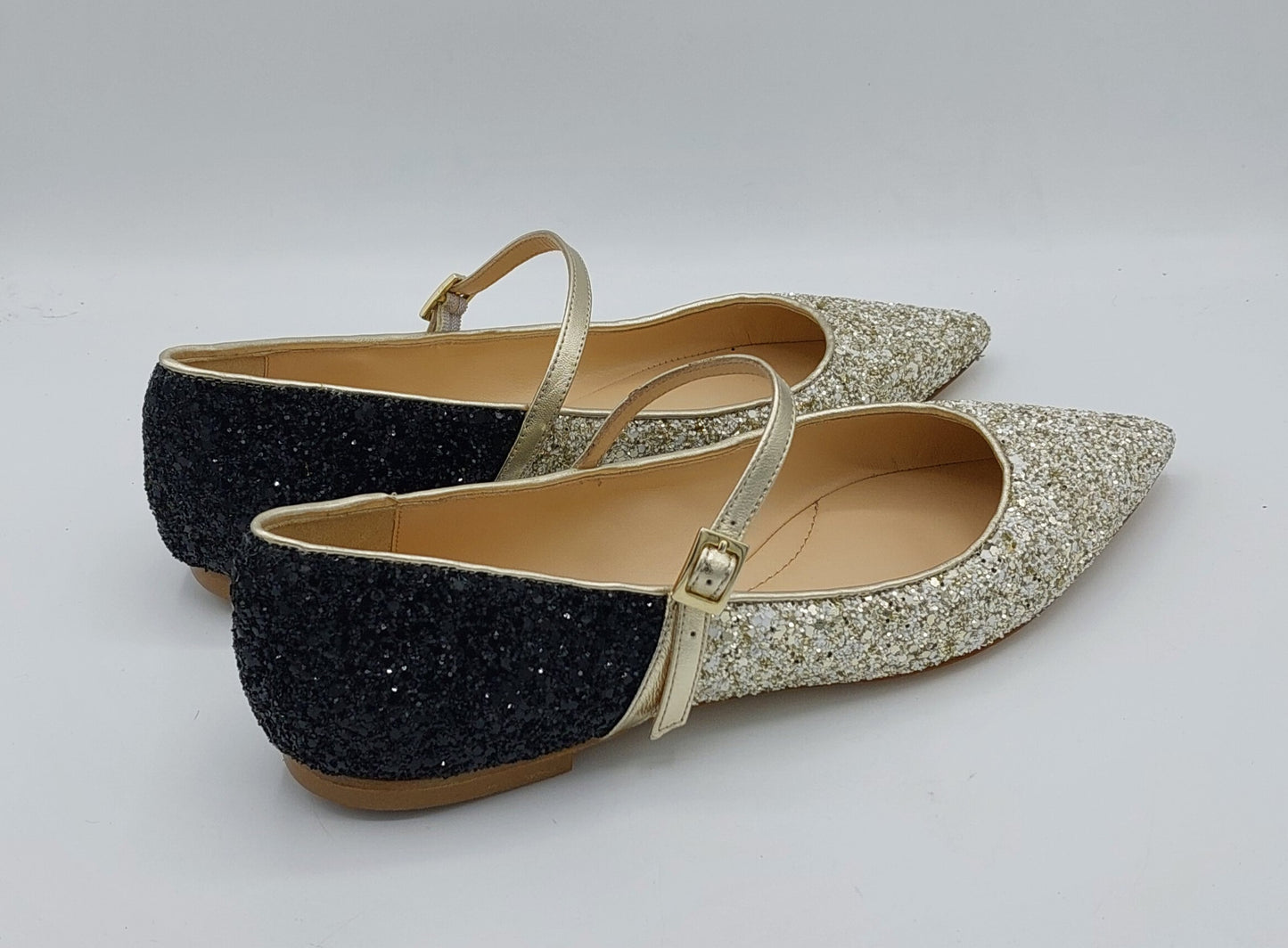 Prosperine ballerina glitter oro e nero