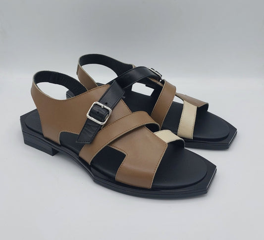 Le bohemien sandalo tre colori