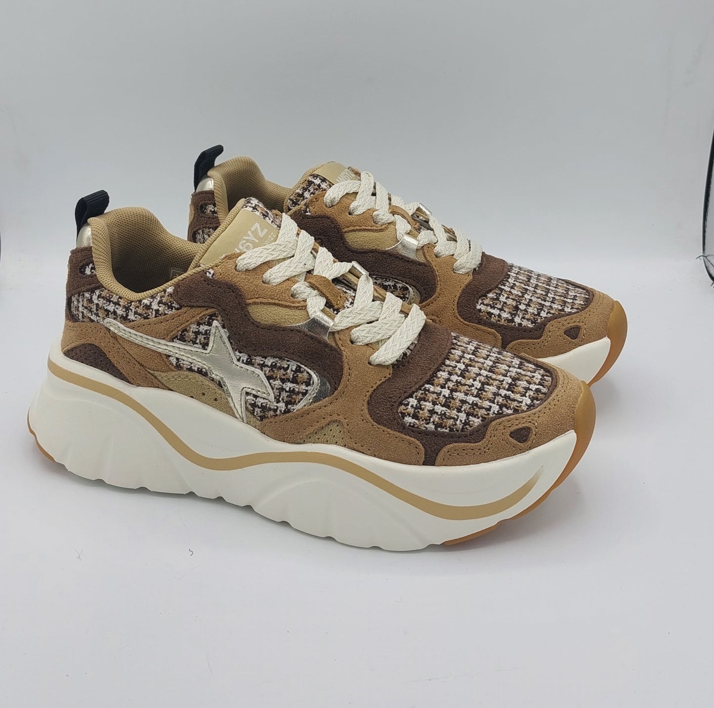 Wizz sneakers donna multicor cuoio