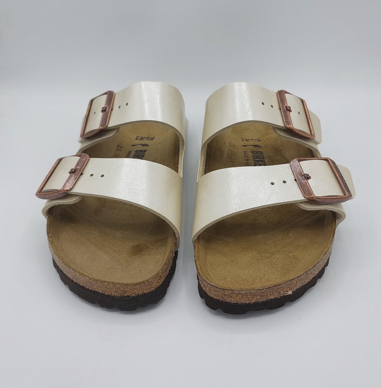 Birkenstock ciabatta donna  Arizona graceful pearl white