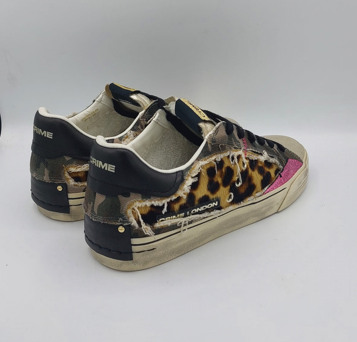 Crime snekers donna maculata oro