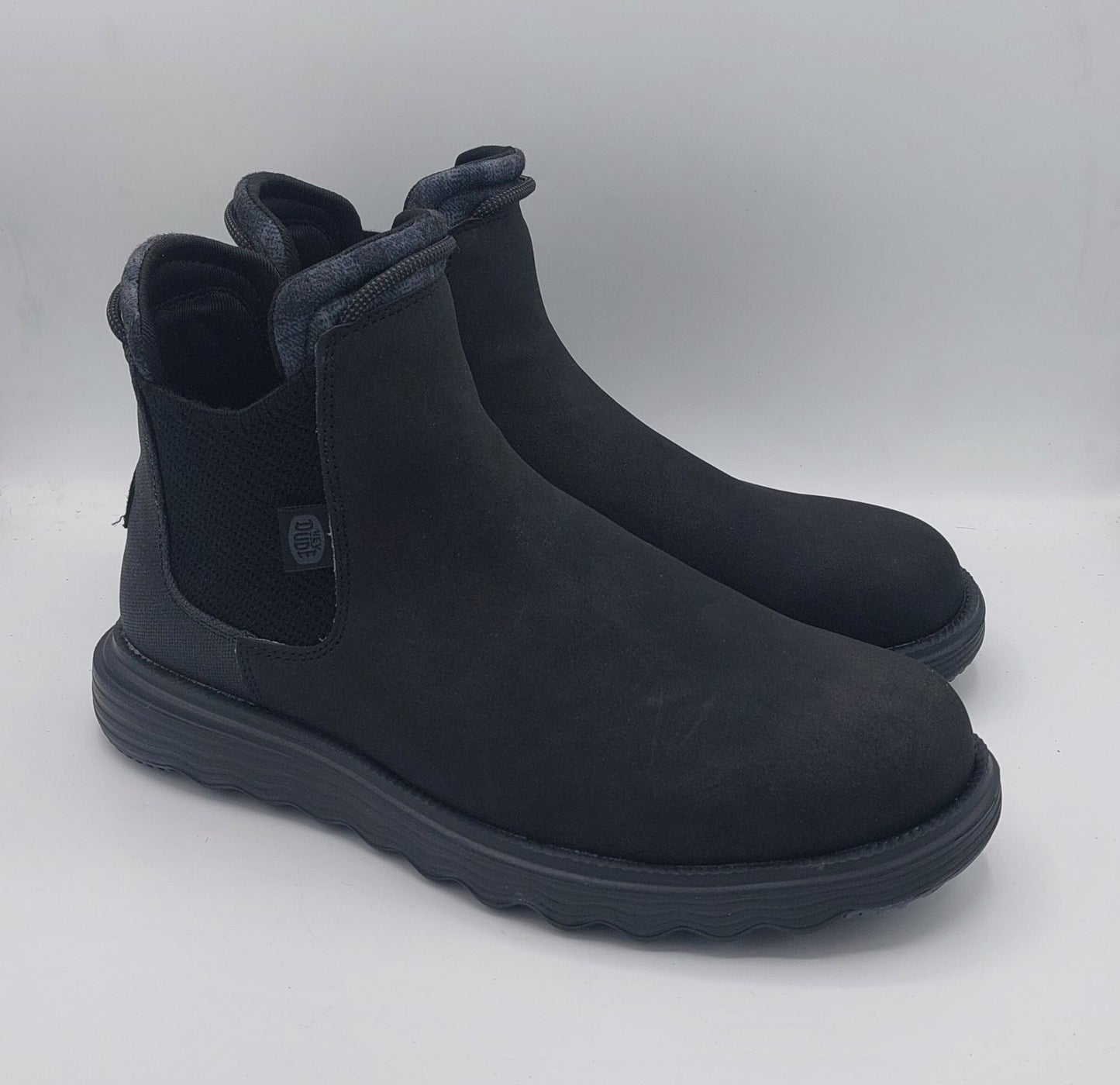 Dude beatles uomo in pelle nera