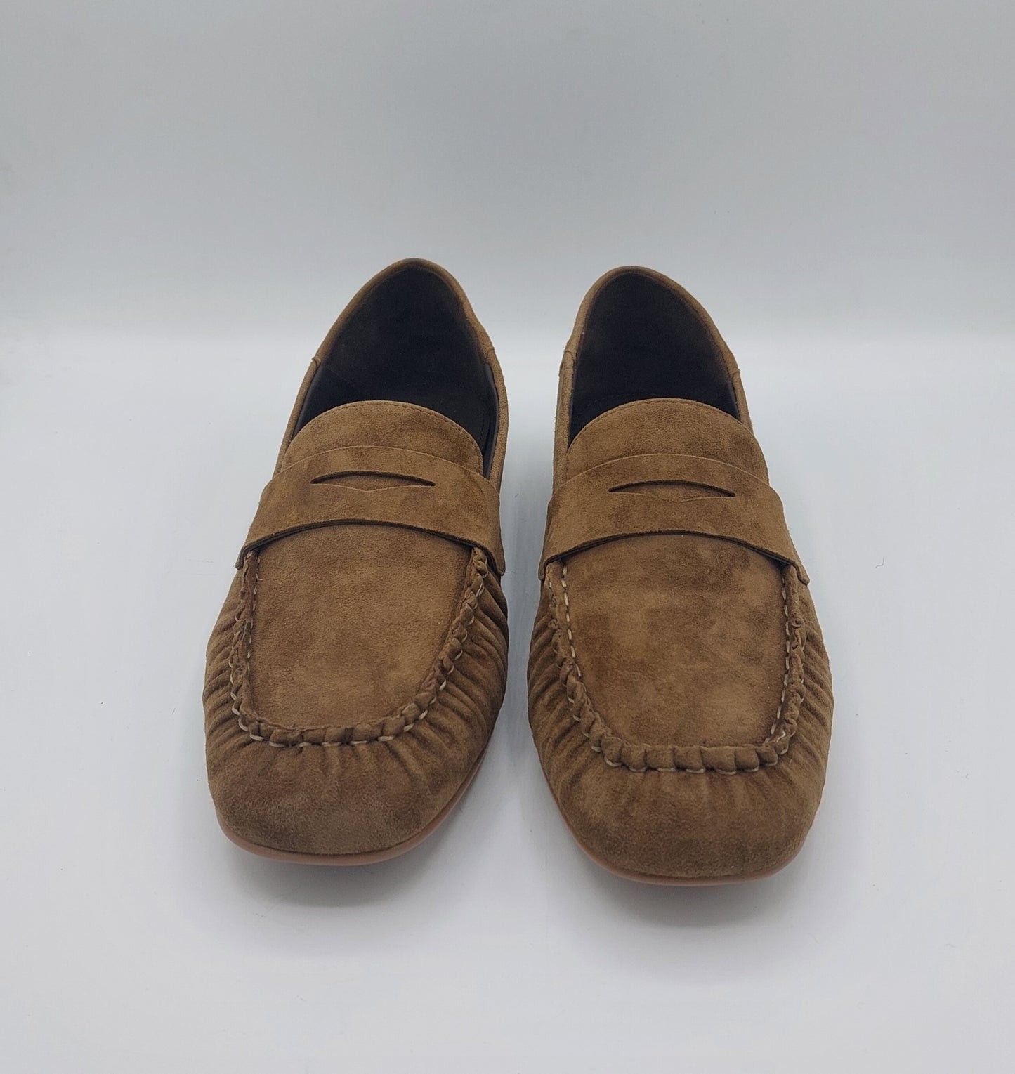 Bruno Premi mocassino camoscio tabacco