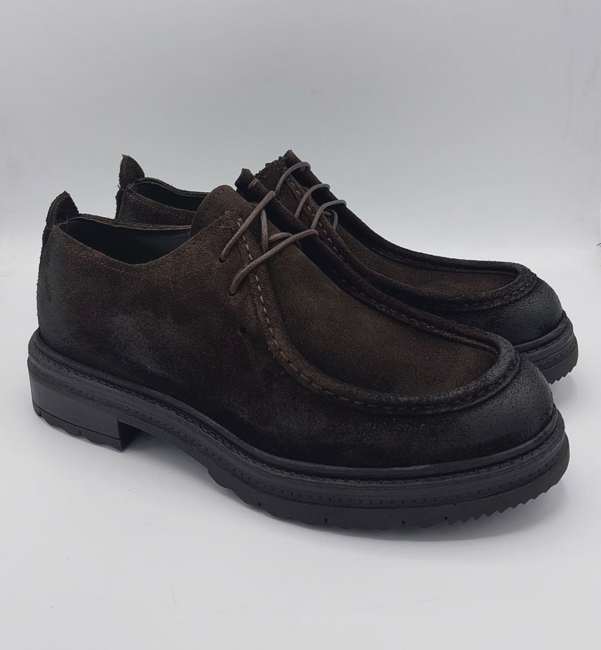 Manifacture paraboot camoscio t.moro