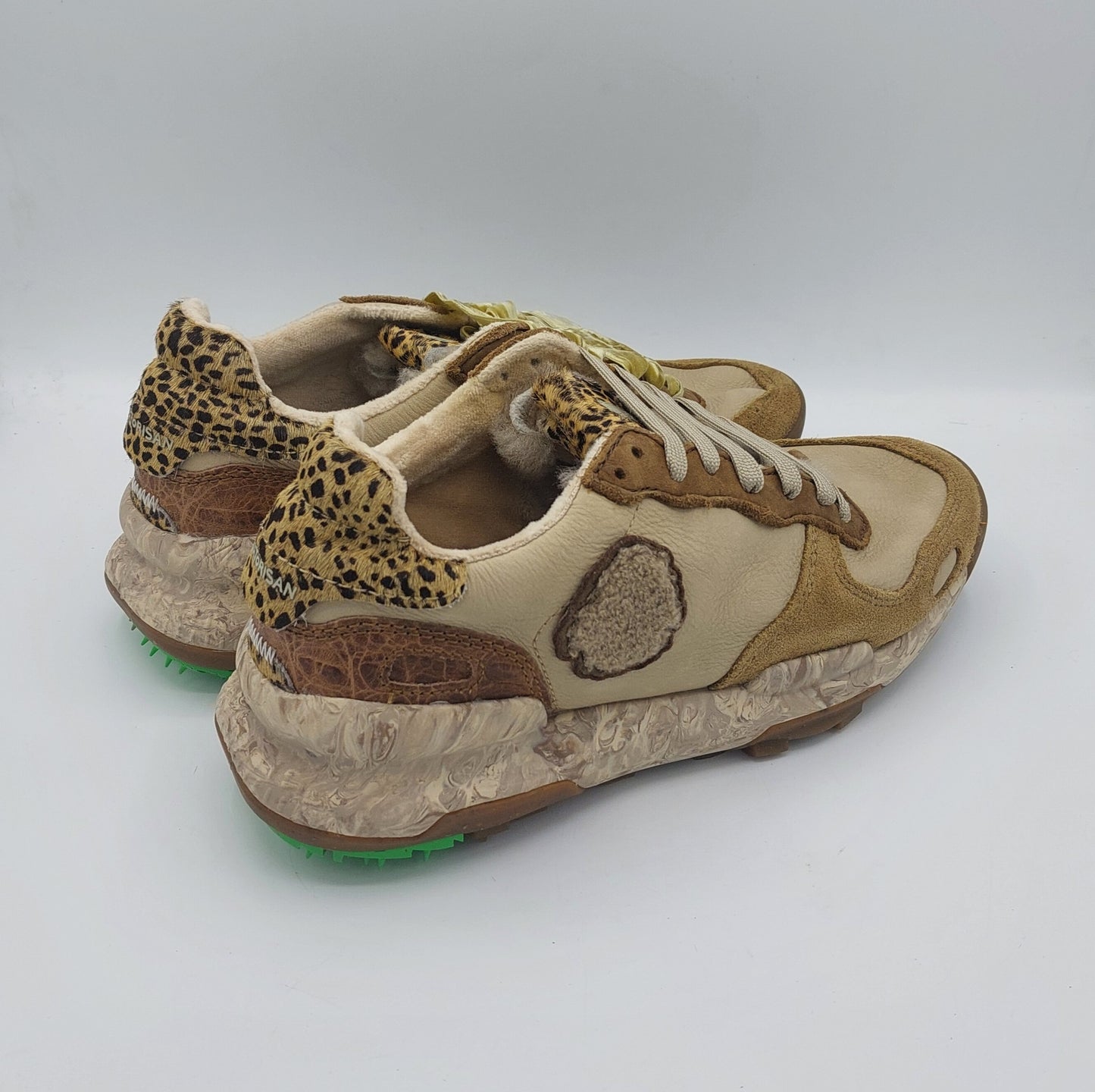 Satorisan sneakers donna in pelle beige