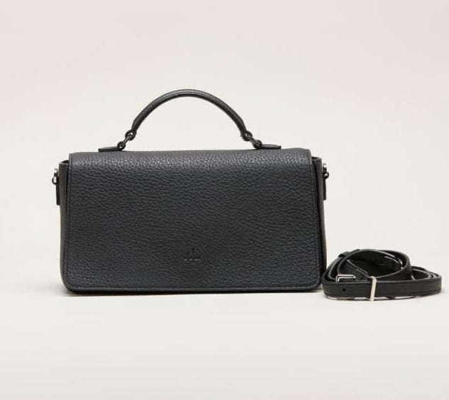 Hags borsa piccola in pelle nera