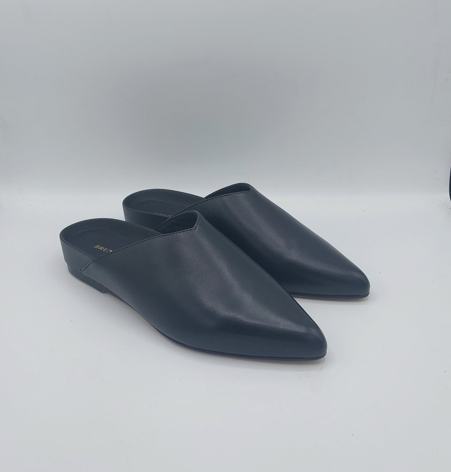 Bruno Premi sabot in pelle nera