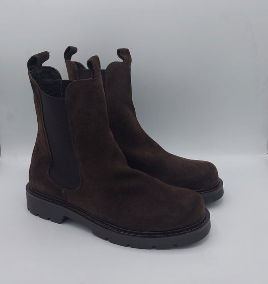 Carmens beatles donna in camoscio color t.moro