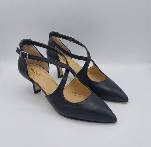 D.O.R scarpa pelle nera