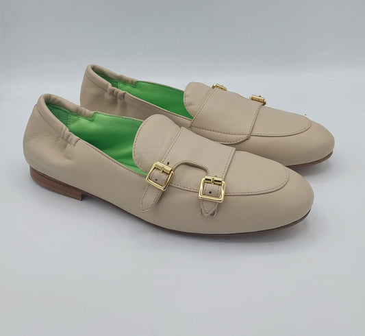 Silvia rossini mocassino in pelle crema