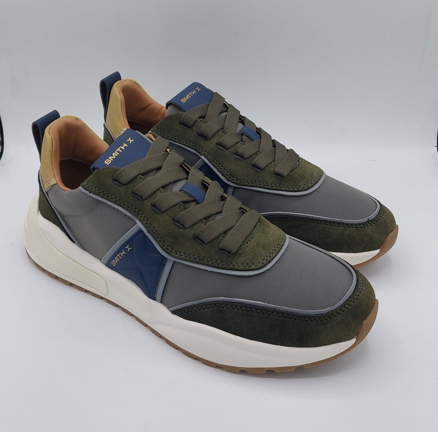 Alexander Smith sneakers uomo camoscio e tessuto