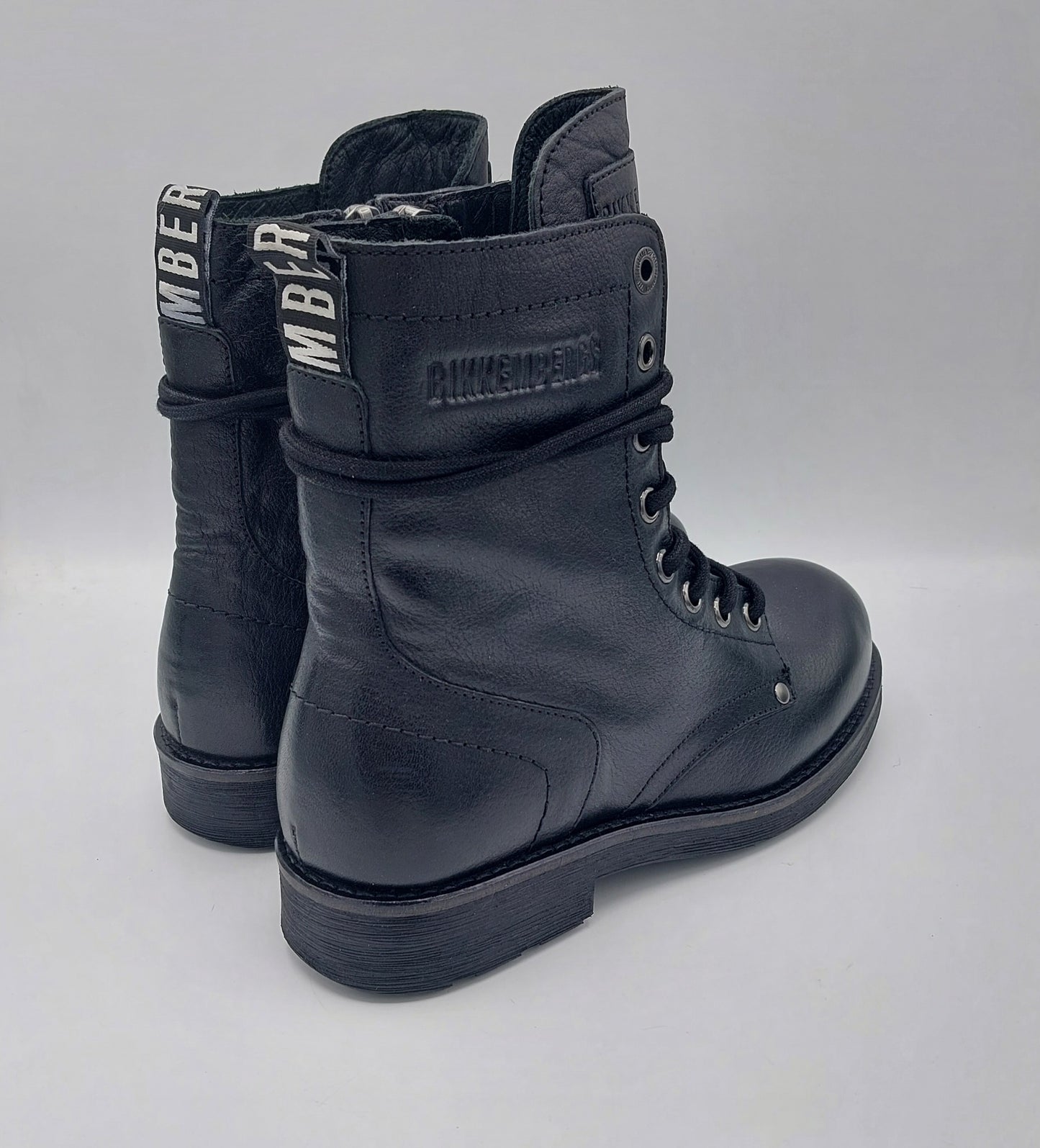 Bikkembergs anfibio donna in pelle nera