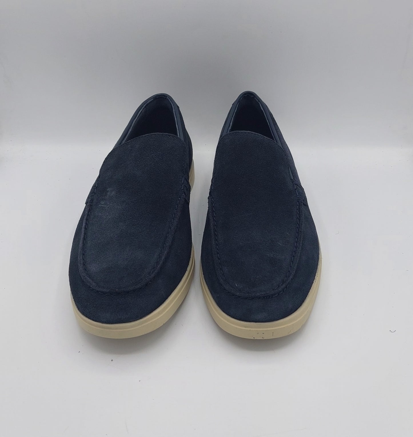 Clarcks mocassino camoscio blu