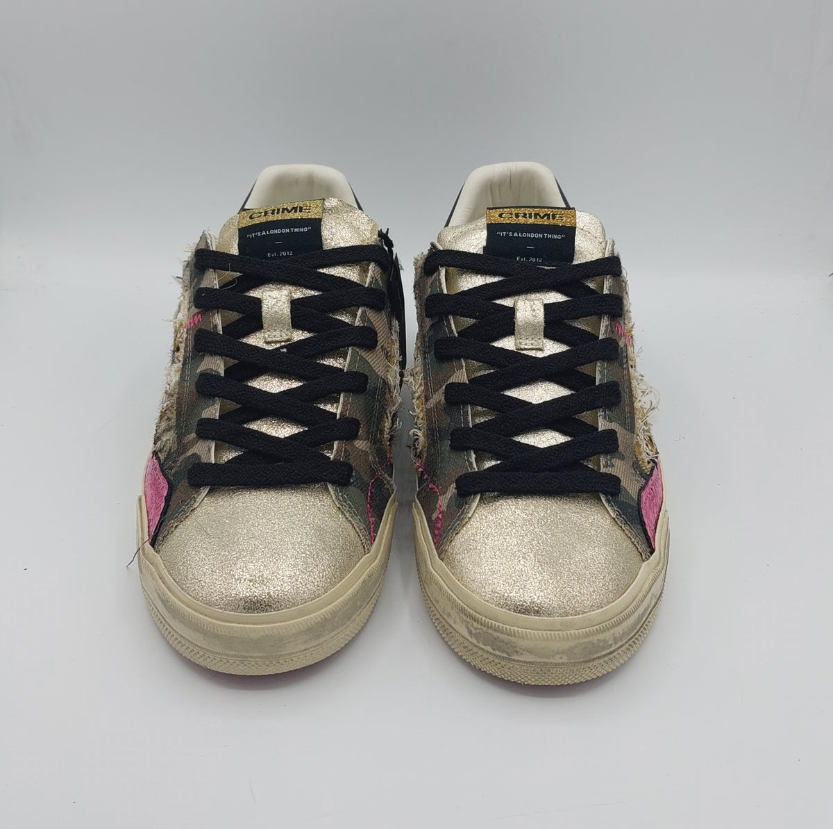 Crime snekers donna maculata oro