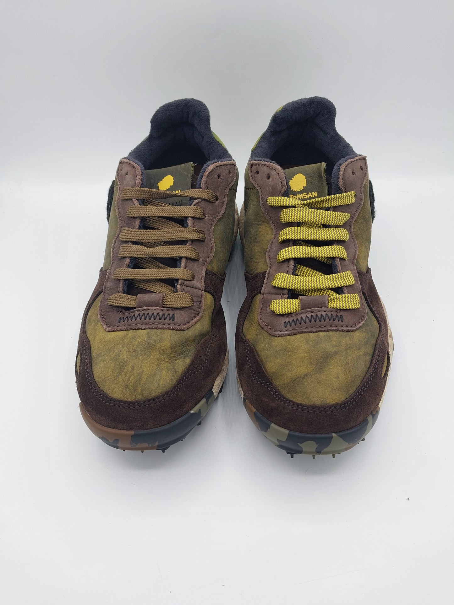 Satorisan sneakers uomo pelle verde