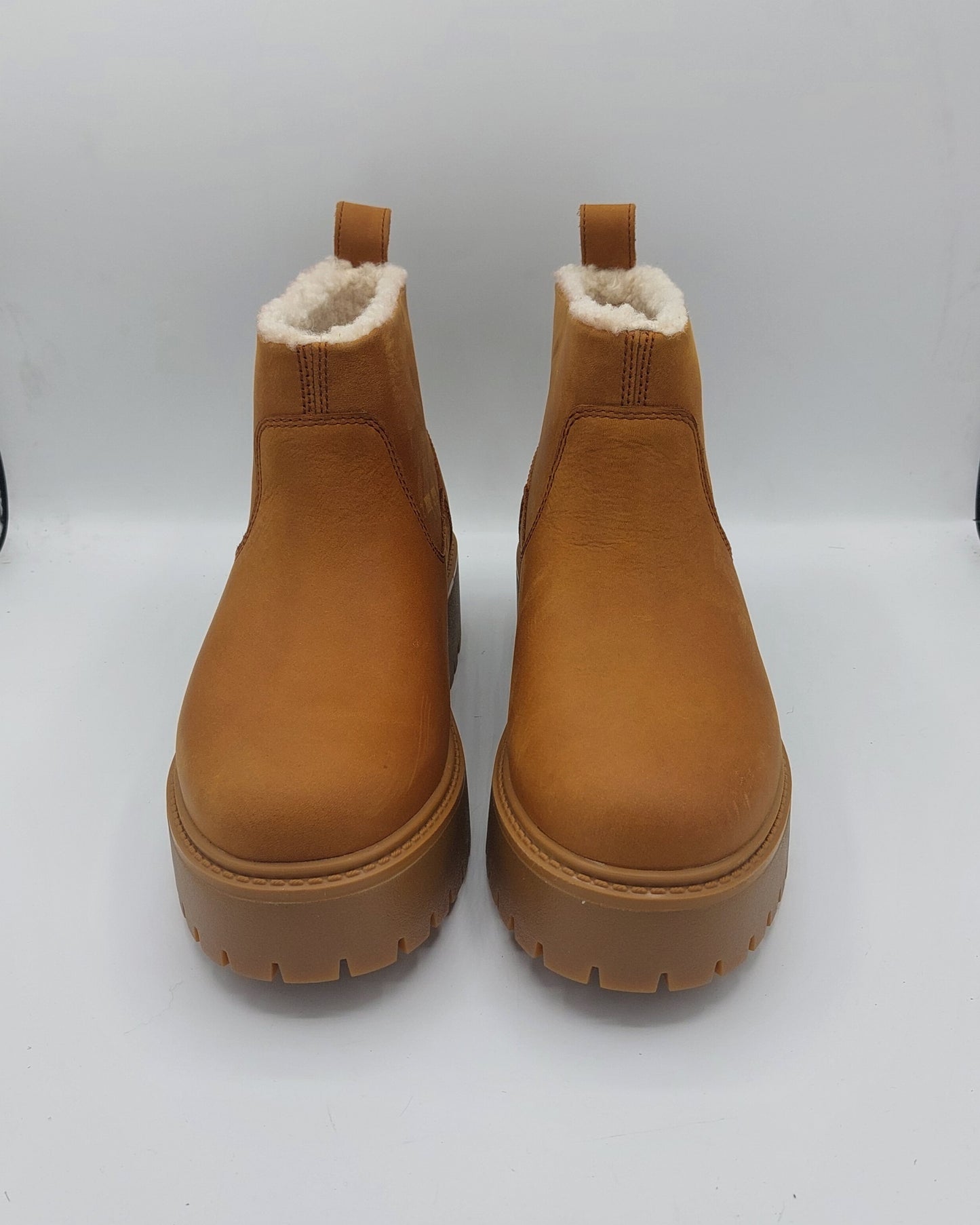 Timberland scarica donna con flat color miele