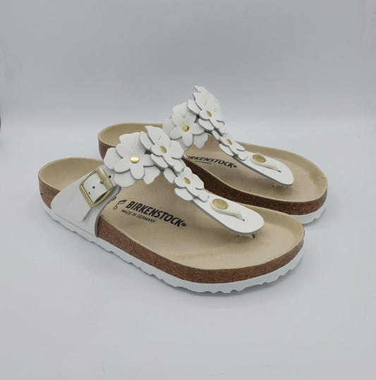 Birkenstock ciabatta infradito Gizeh flower