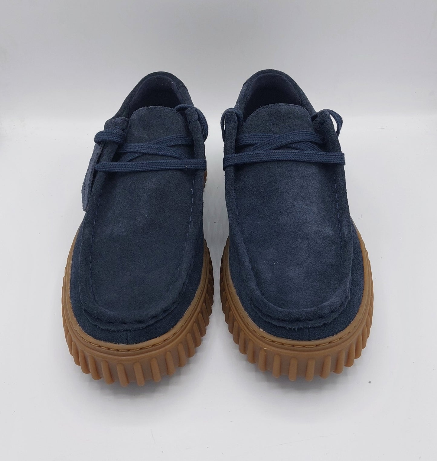 Clarks scarpa uomo nabuk blu