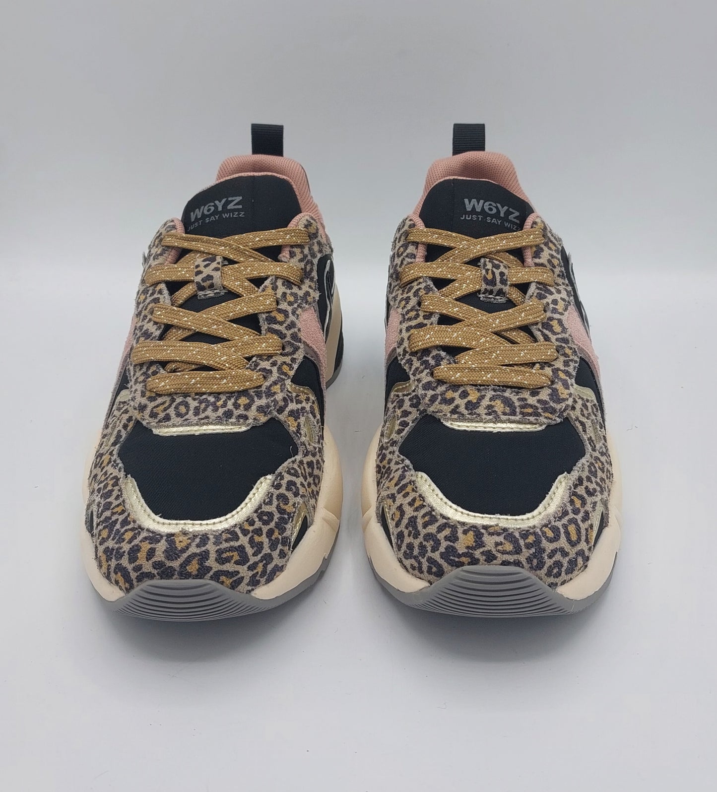 Wizz sneakers donna multicolor nera rosa fantasia maculata