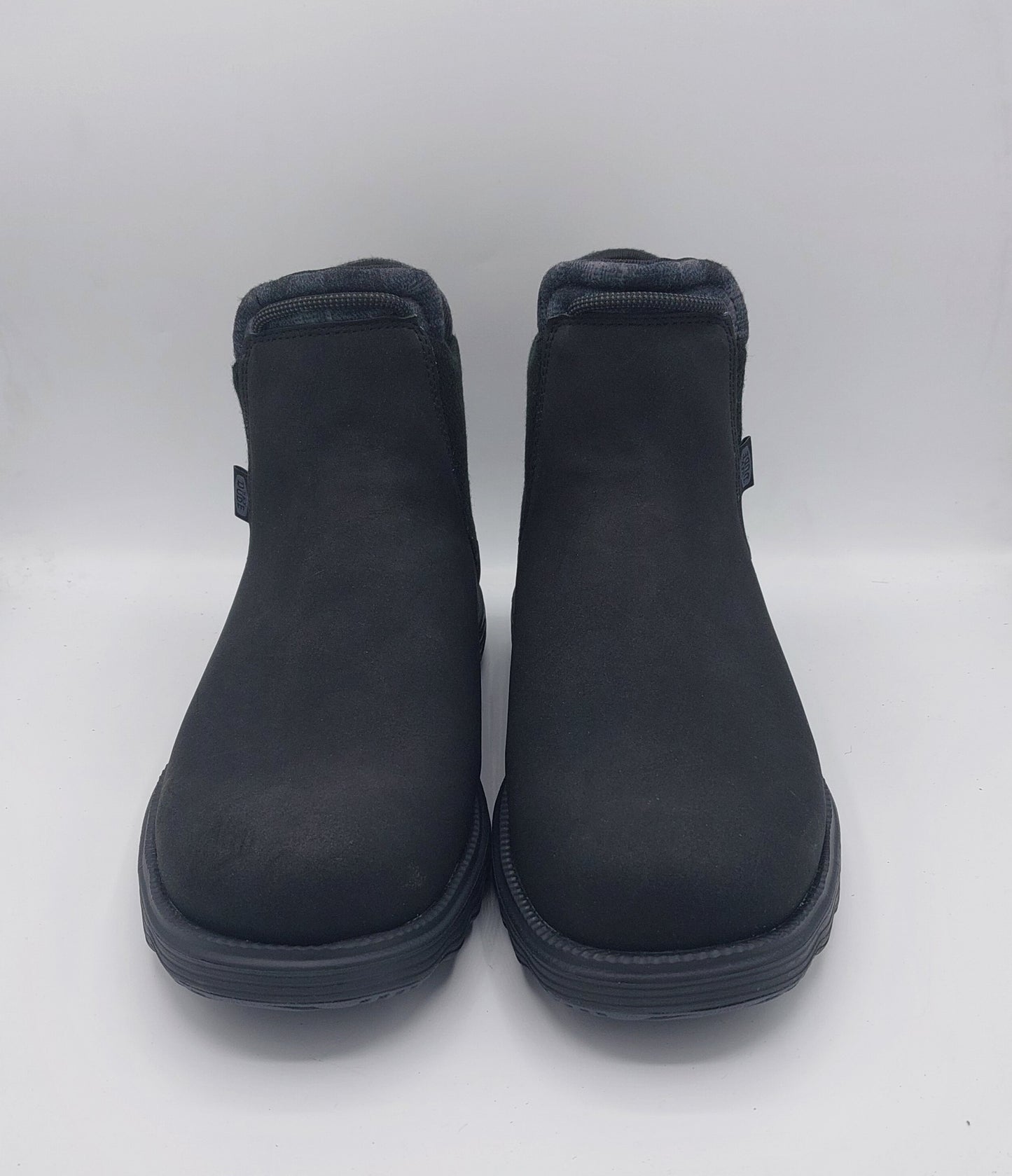 Dude beatles uomo in pelle nera