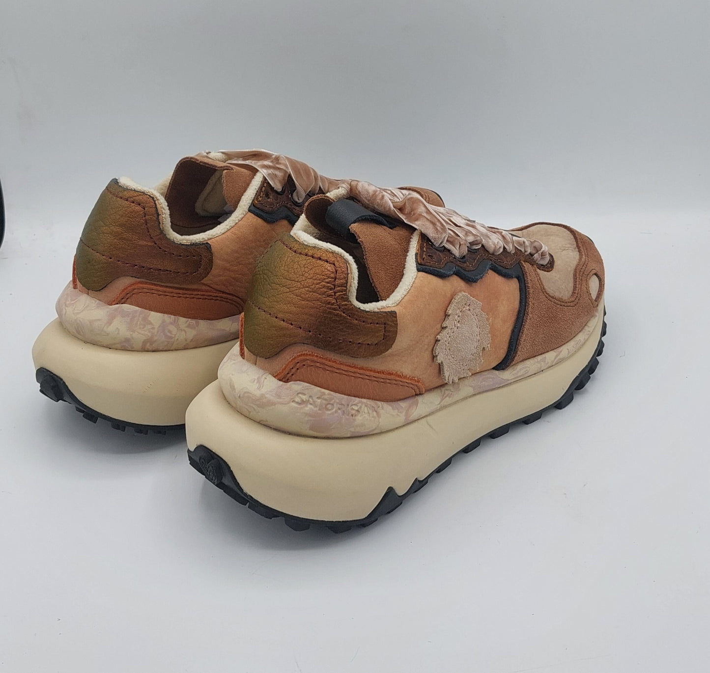 Satorisan sneakers donna in pelle rosa
