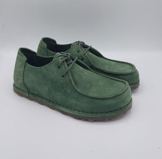 Birkenstock scarpa donna in camoscio verde