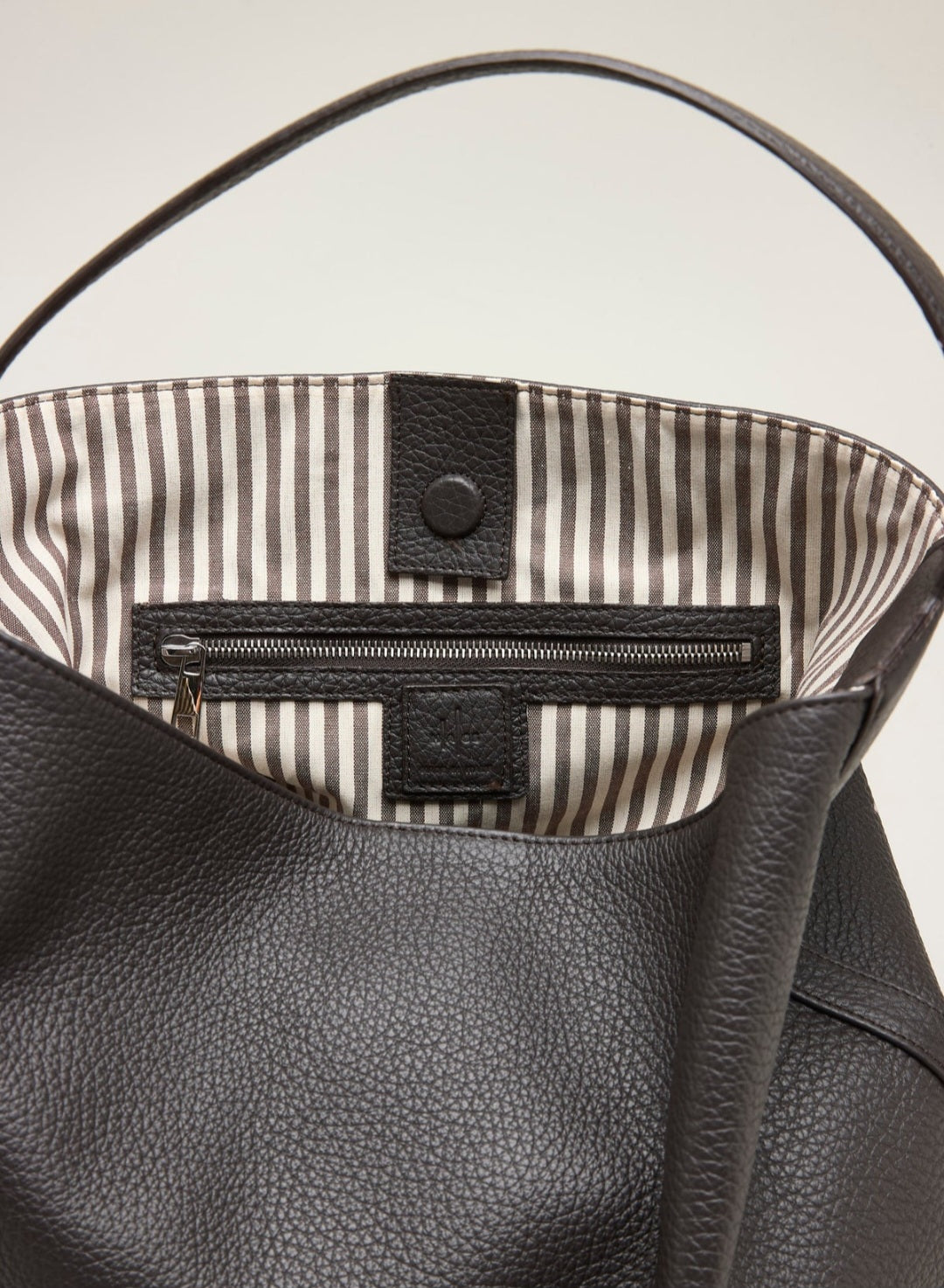 Hags borsa pelle color ebano