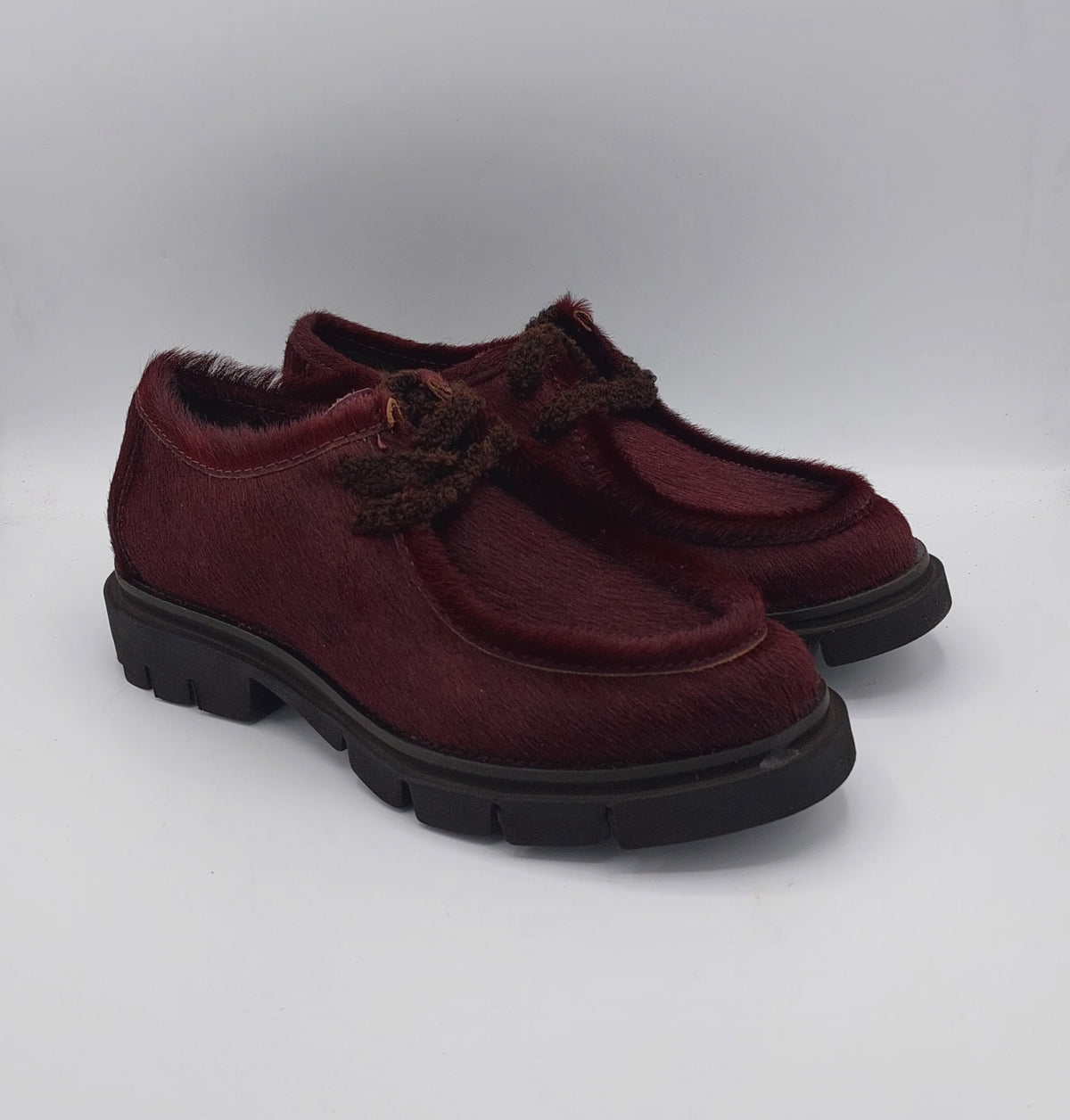 Les tulipes paraboot cavallino bordeaux