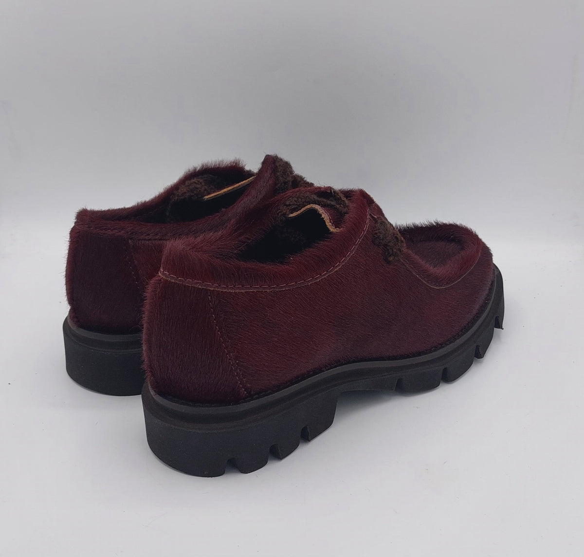 Les tulipes paraboot donna cavallino bordeaux