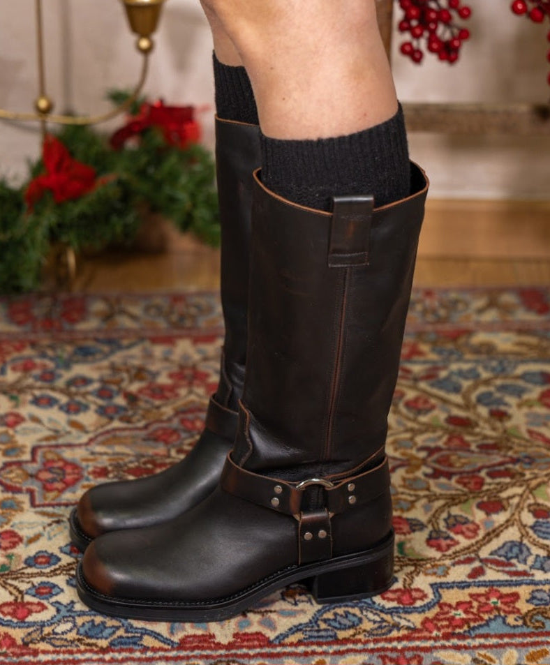 Ranye stivale camperos marrone