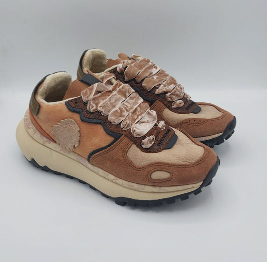 Satorisan sneakers donna in pelle rosa