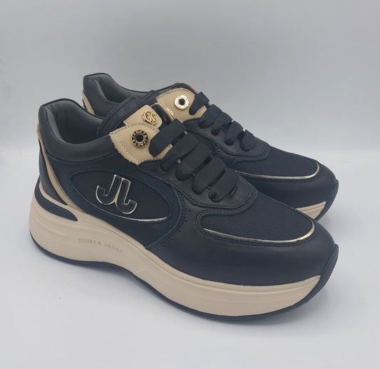 Janet e Janet sneakers runner donna nera