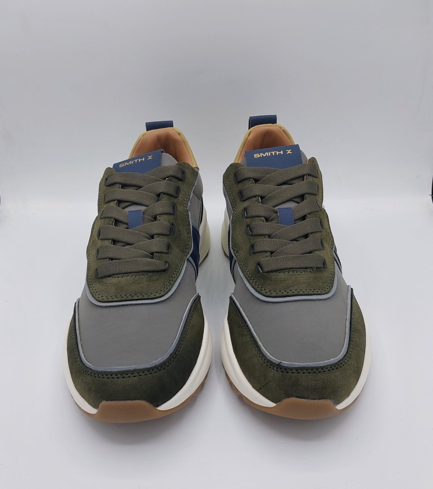Alexander Smith sneakers uomo camoscio e tessuto