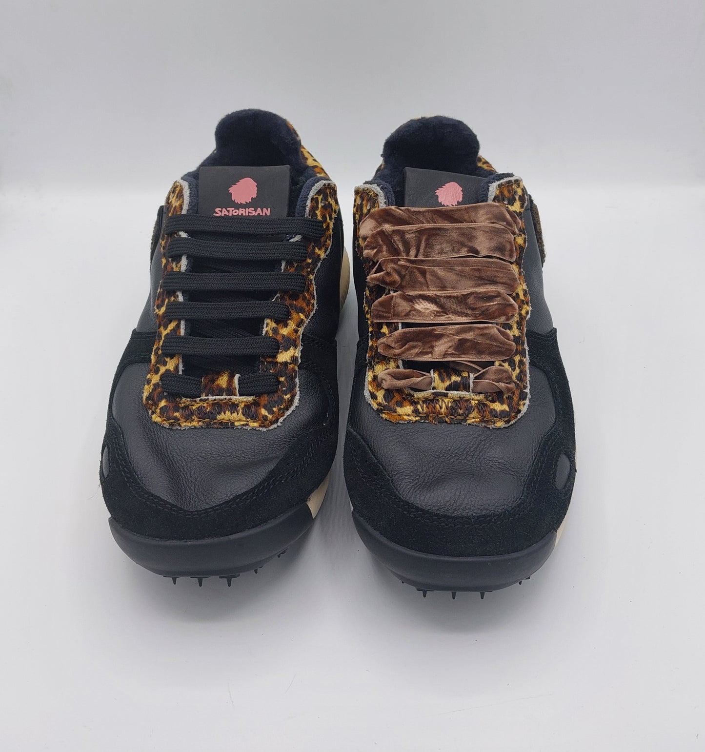 Satorisan sneakers donna pelle nera