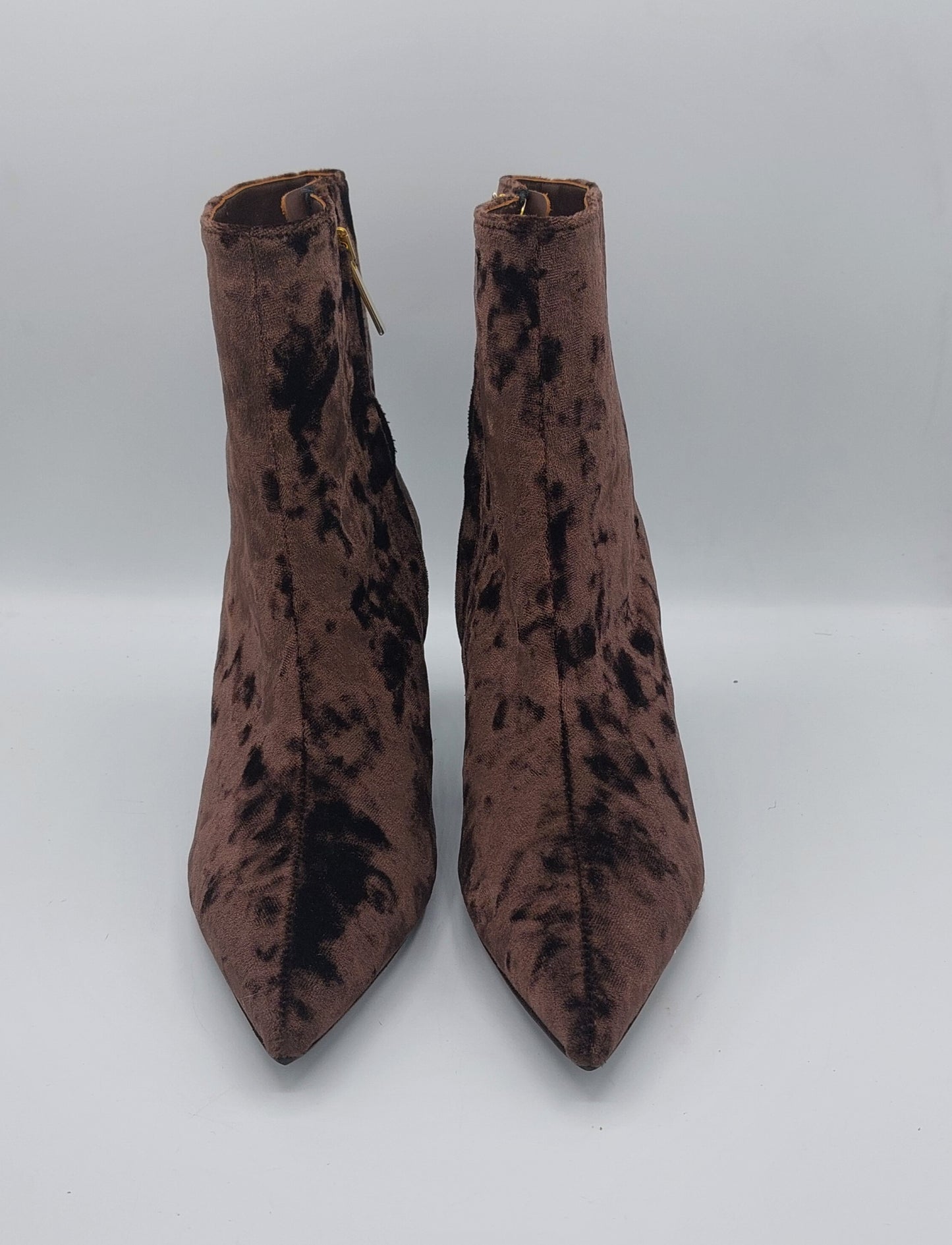 T.Q stivaletto in ciniglia color cioccolato