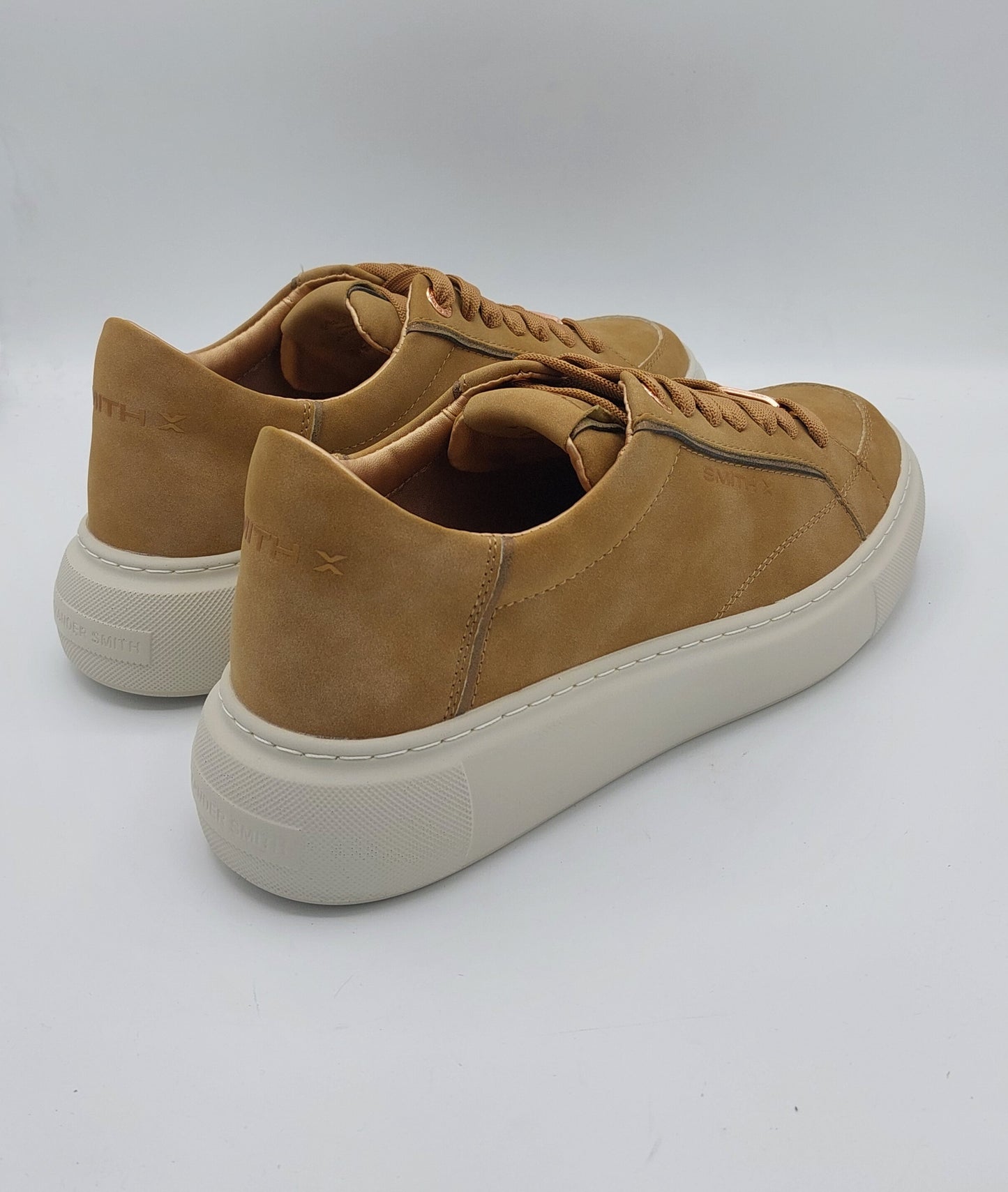 Alexander Smith sneakers donna in camoscio color tabacco