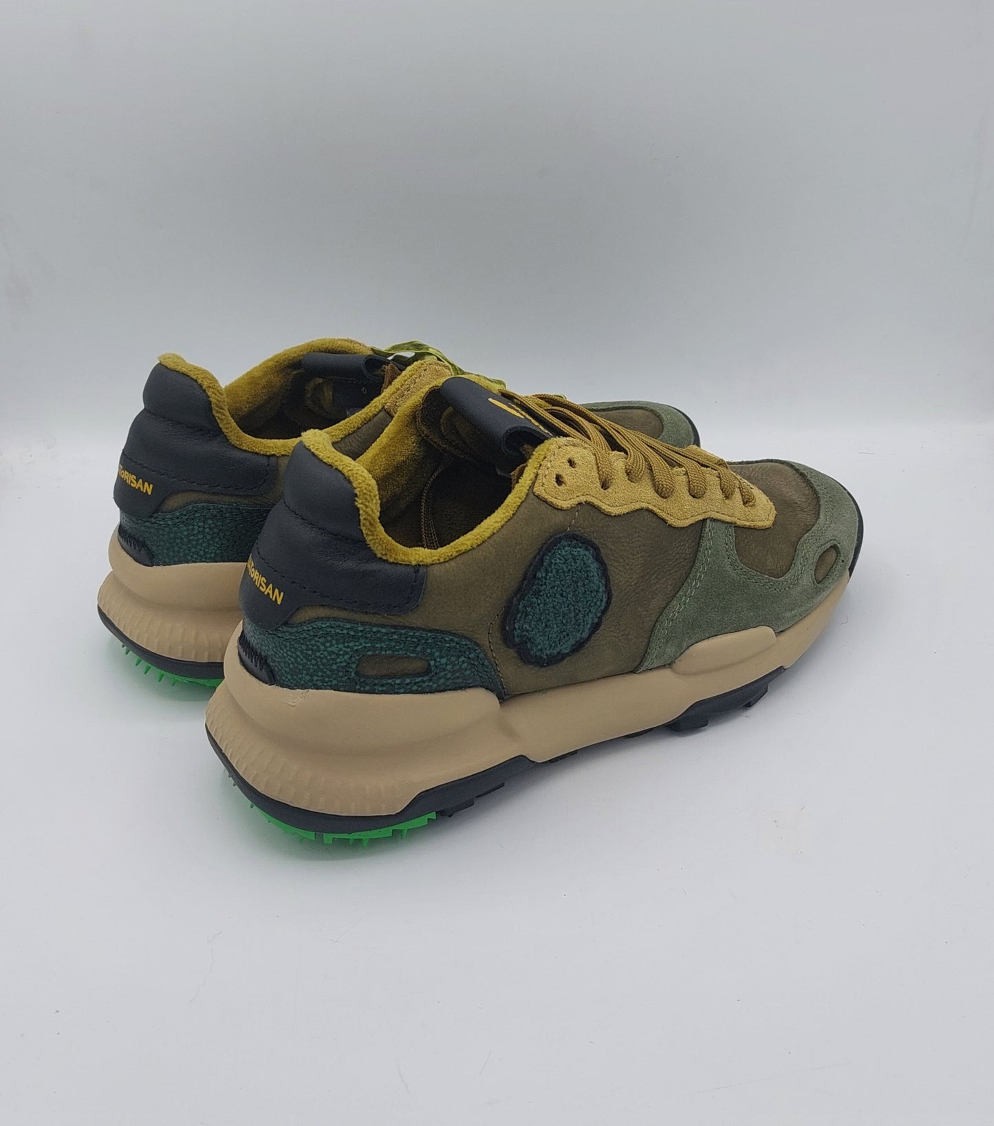 Satorisan sneakers donna in pelle verde
