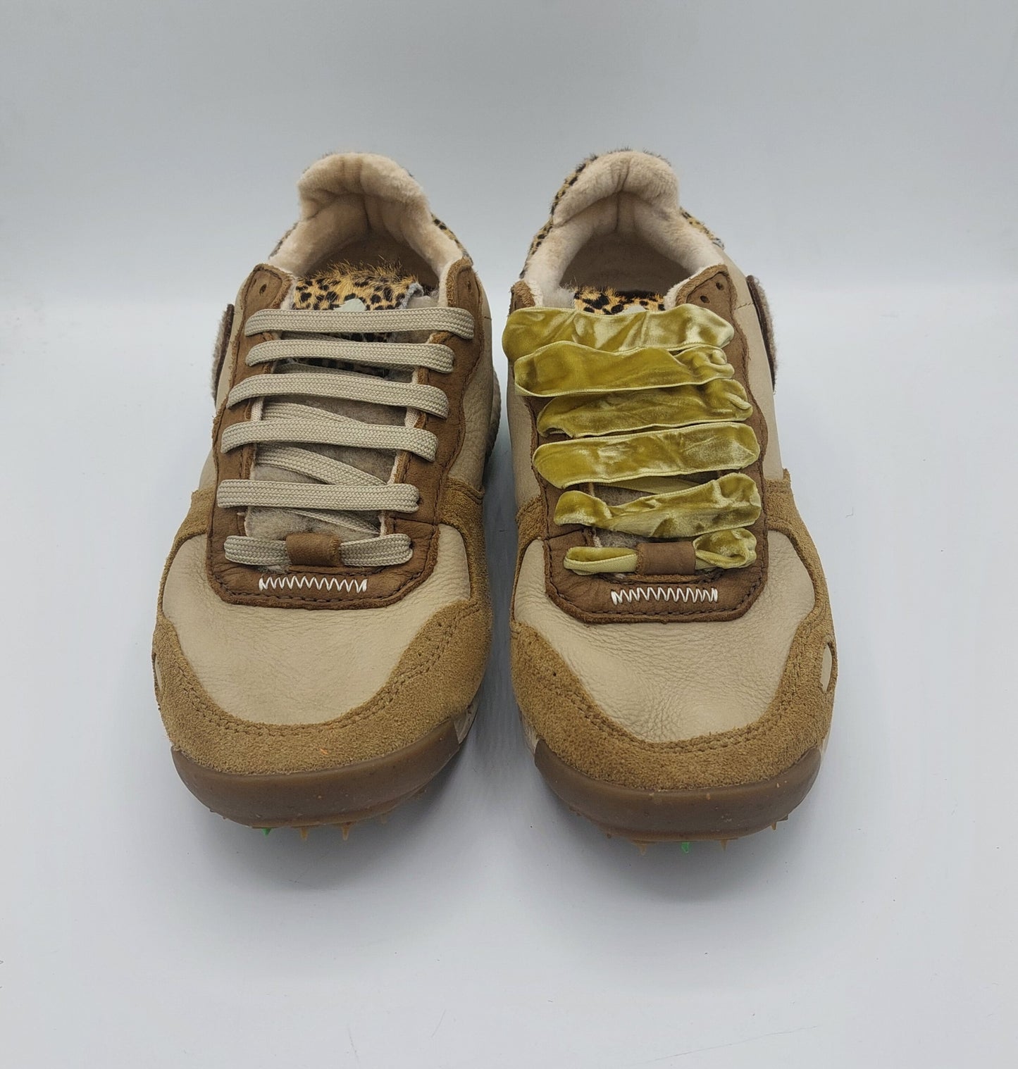 Satorisan sneakers donna in pelle beige