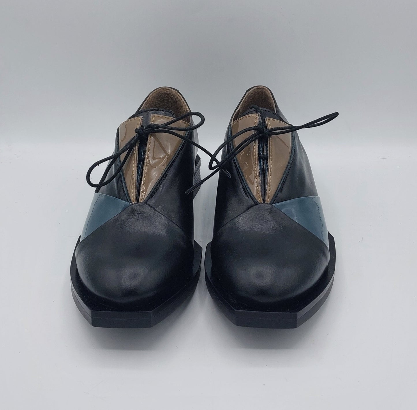 Le bohemien scarpa legata in pelle tre colori
